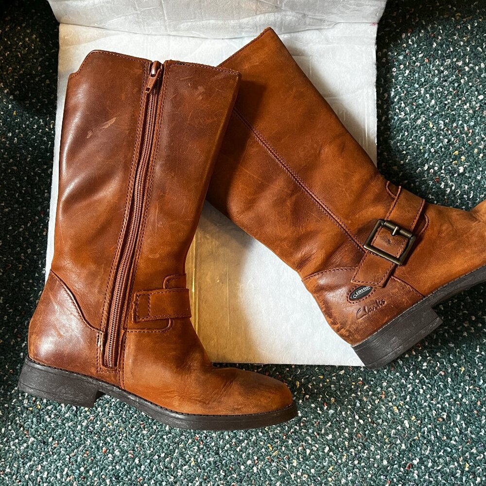 Clarks tall boots for girls - Picture 7 of 8